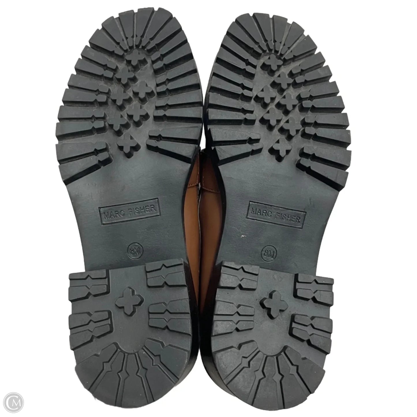 Shoes Heels Block By Marc Fisher In Brown, Size: 8