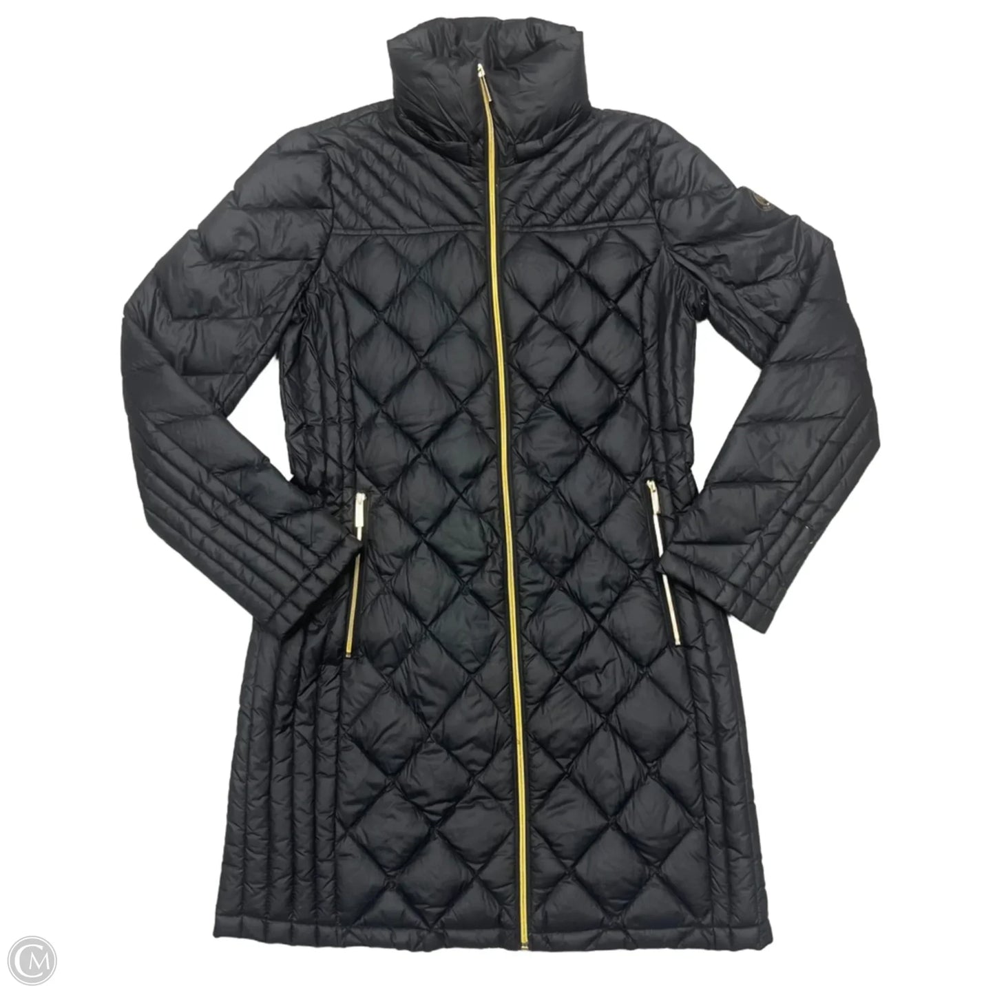 Jacket Puffer & Quilted By Michael By Michael Kors In Black, Size: Xs