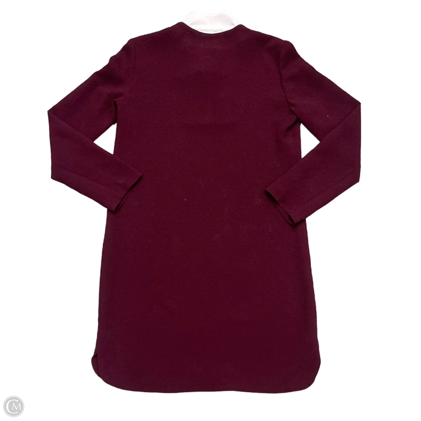 Dress Designer By Sandro In Maroon, Size: M
