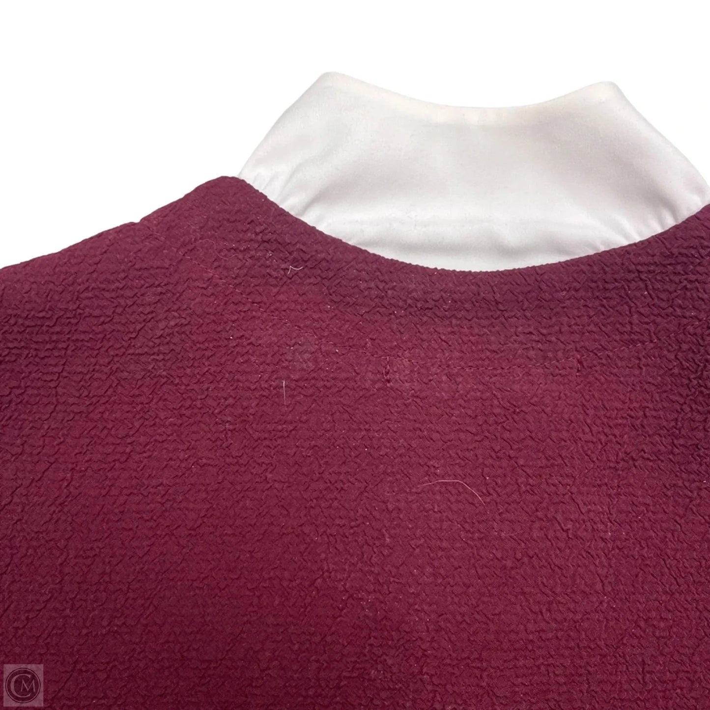 Dress Designer By Sandro In Maroon, Size: M