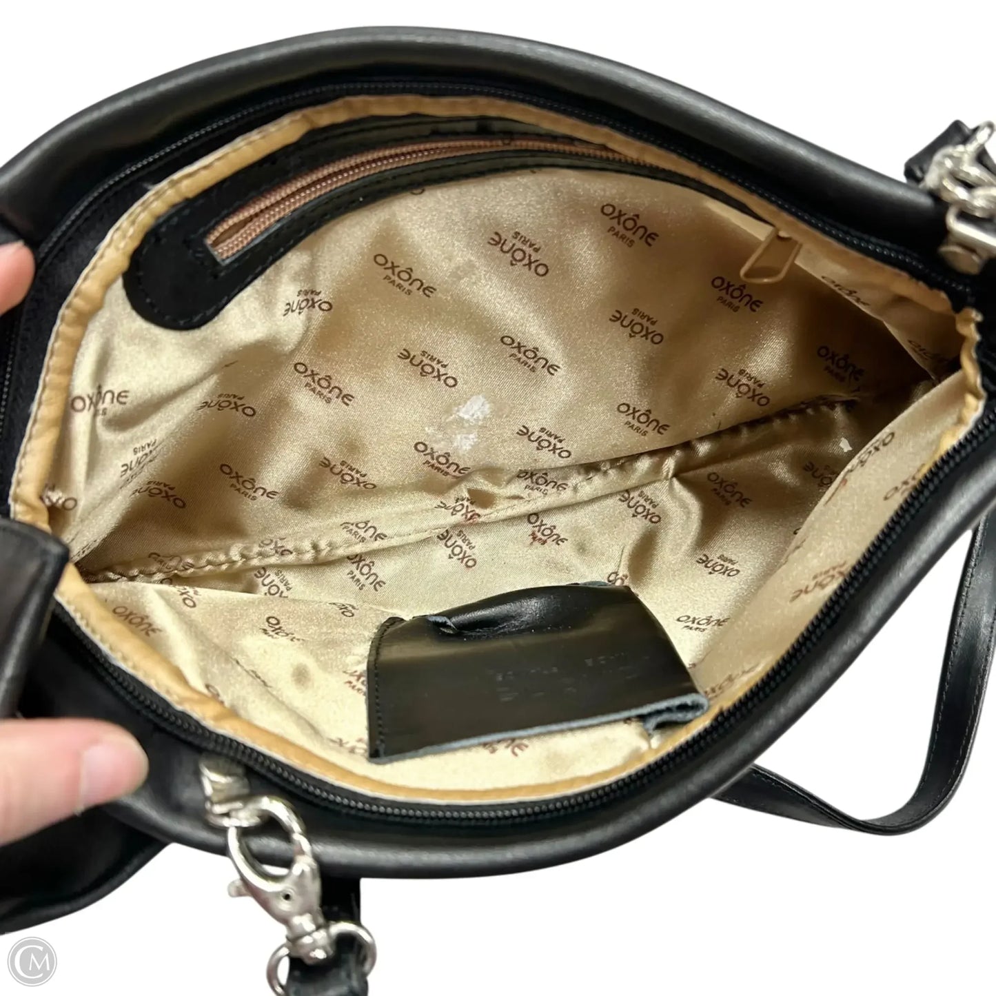 Crossbody Leather By Oxone, Size: Small