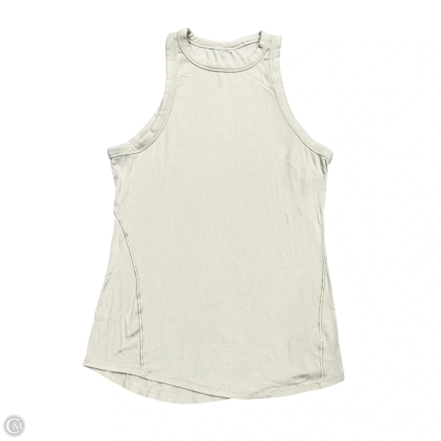 Athletic Tank Top By Lululemon In Cream, Size: S