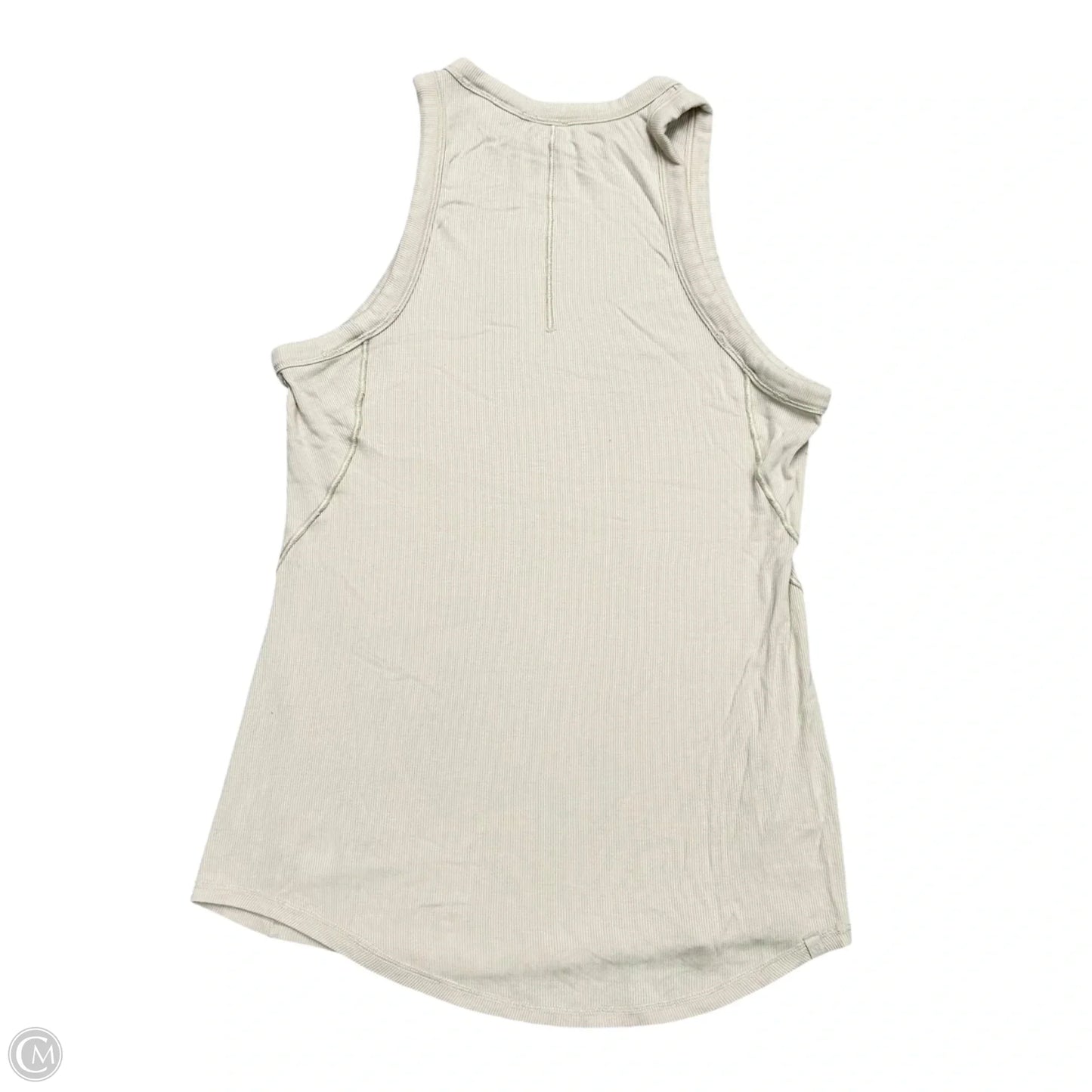 Athletic Tank Top By Lululemon In Cream, Size: S
