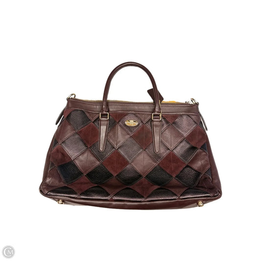 Handbag Designer By Coach, Size: Large