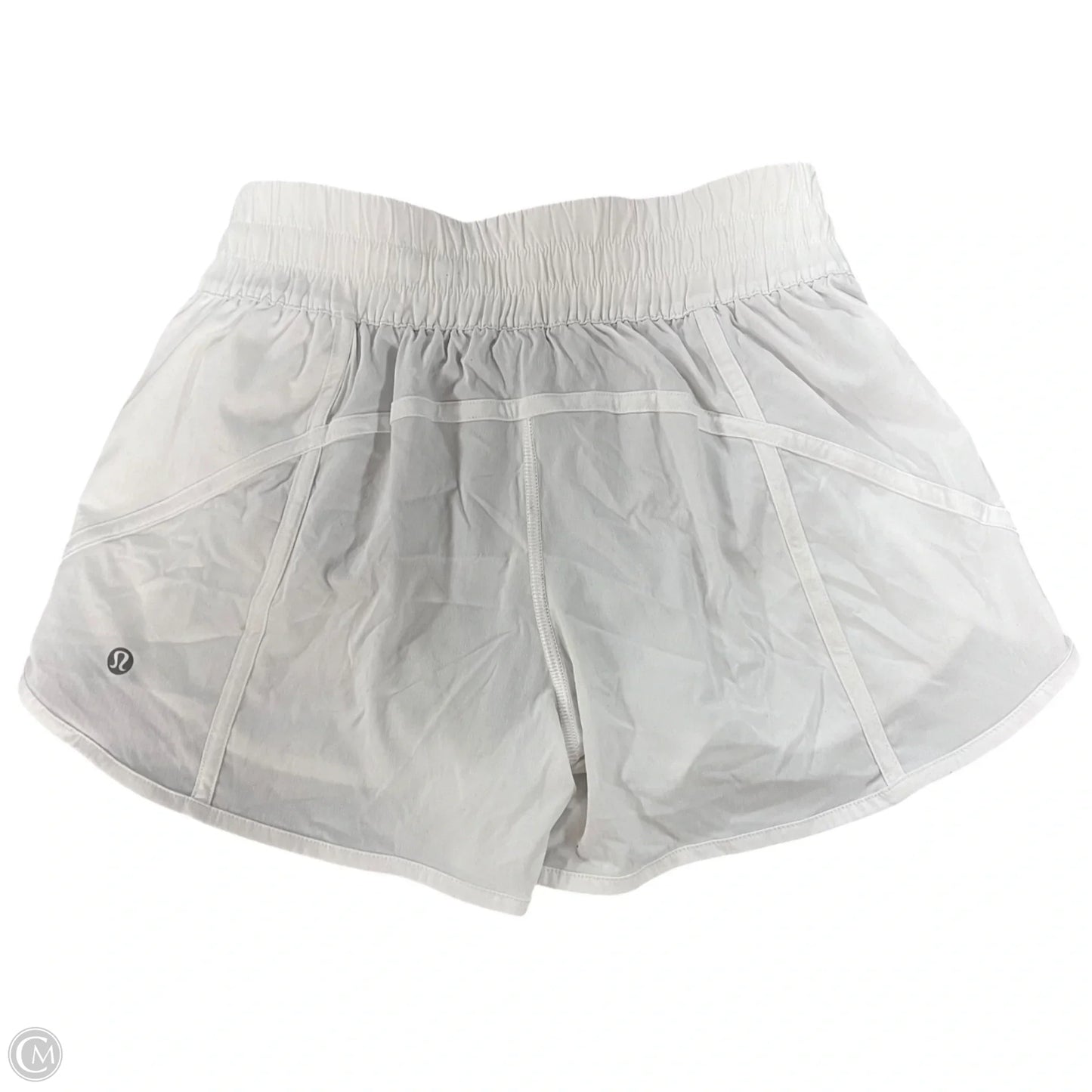 Athletic Shorts By Lululemon In White, Size: S