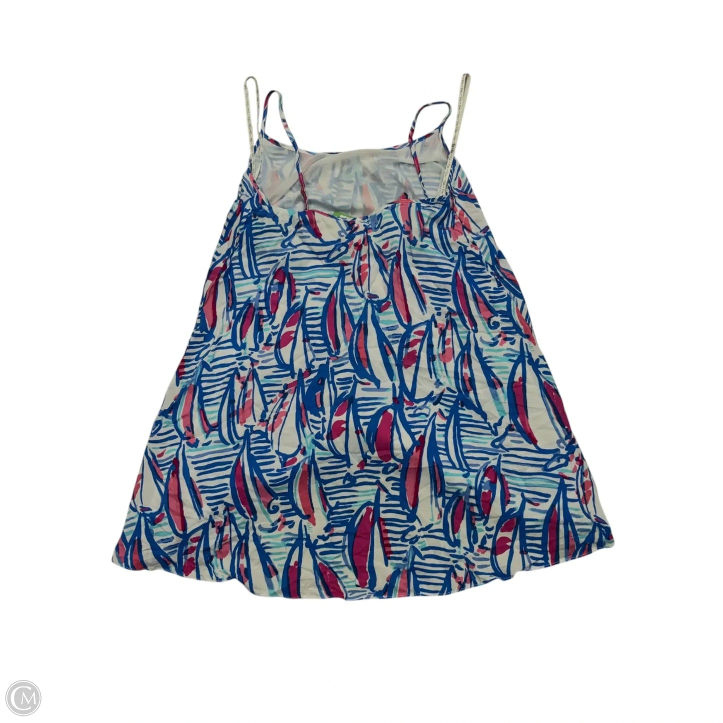 Dress Designer By Lilly Pulitzer In Blue & Pink, Size: Xs
