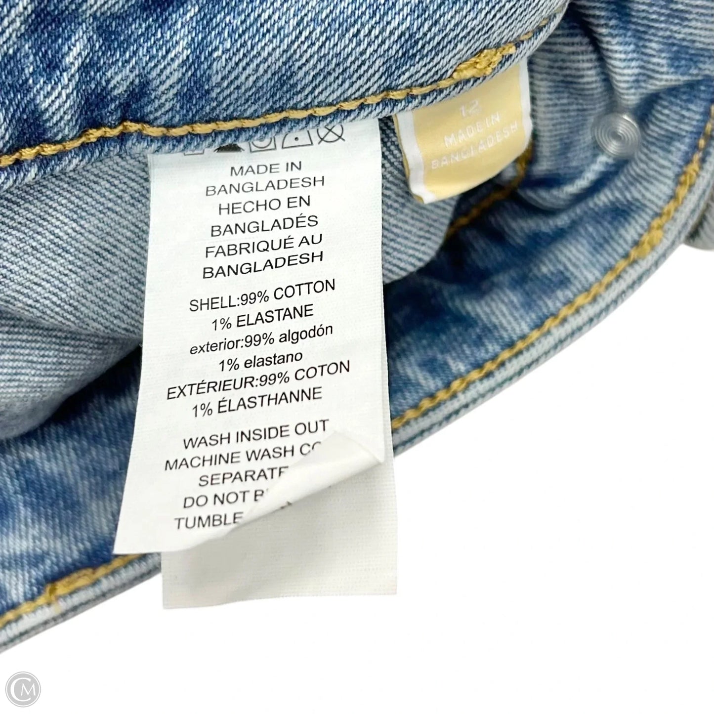 Jeans Designer By Michael Kors In Blue Denim, Size: 12