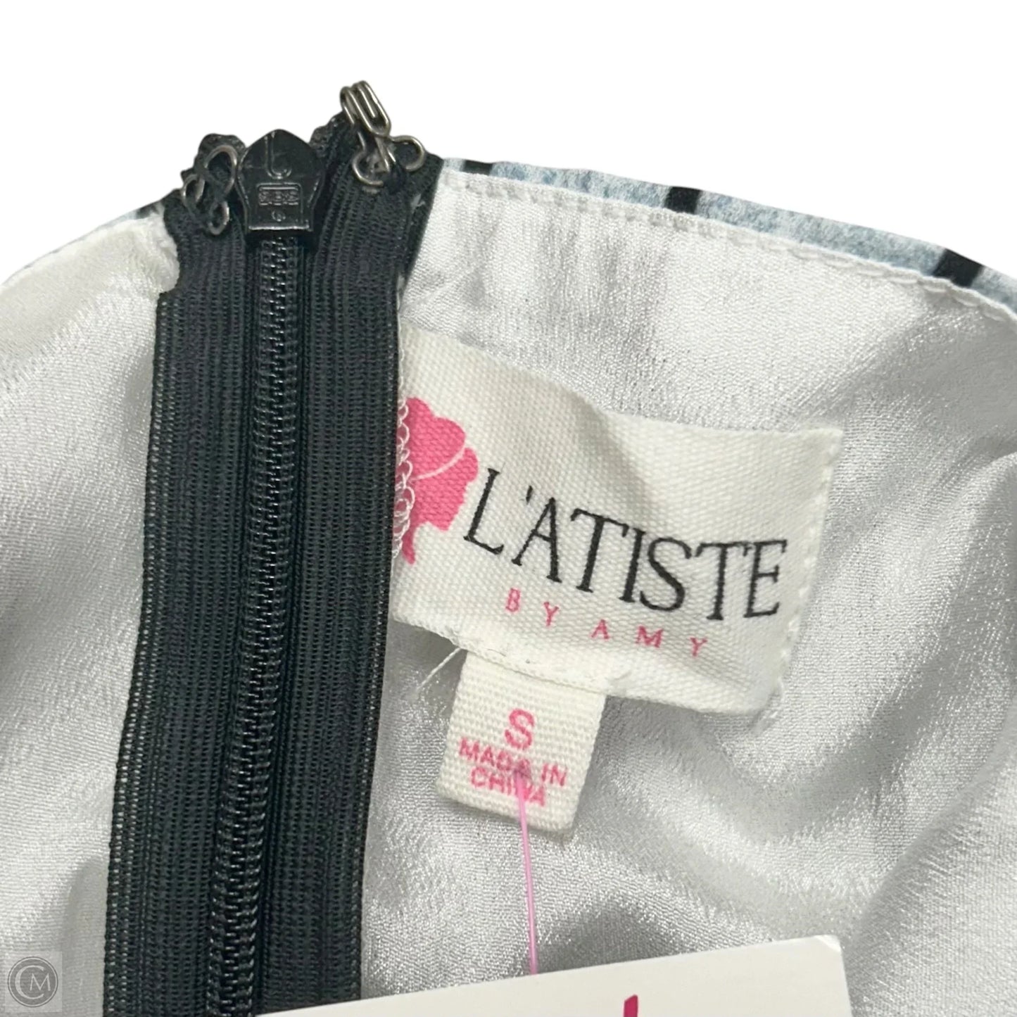 Dress Party Long By Latiste In Black & Blue, Size: S