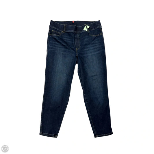 Jeans Jeggings By Spanx In Blue Denim, Size: 1x