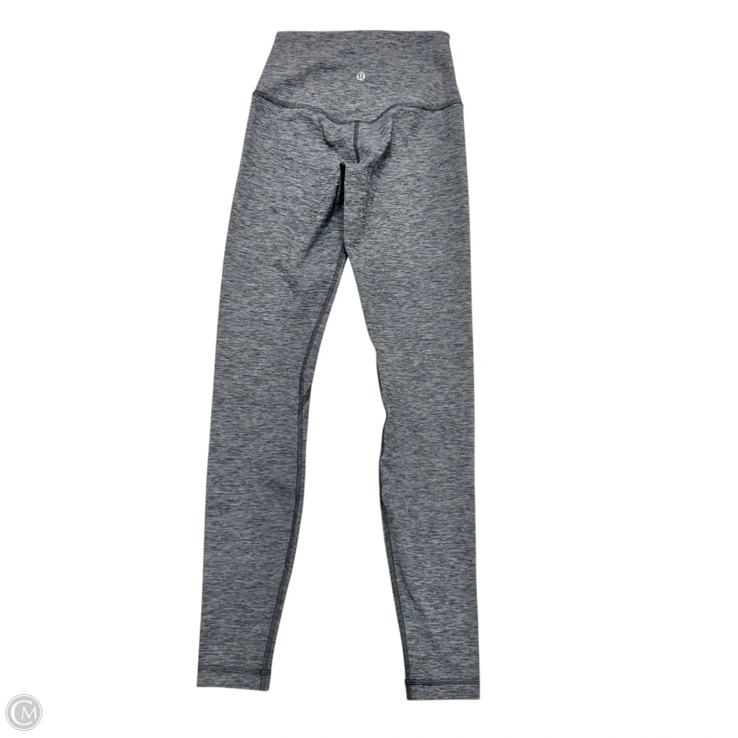 Athletic Leggings By Lululemon In Grey, Size: S