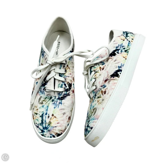 Shoes Sneakers By Easy Spirit In Tie Dye Print, Size: 9