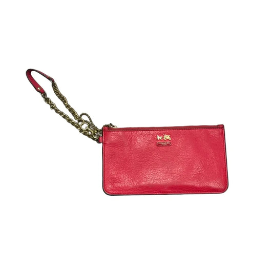 Wristlet Designer By Coach, Size: Small
