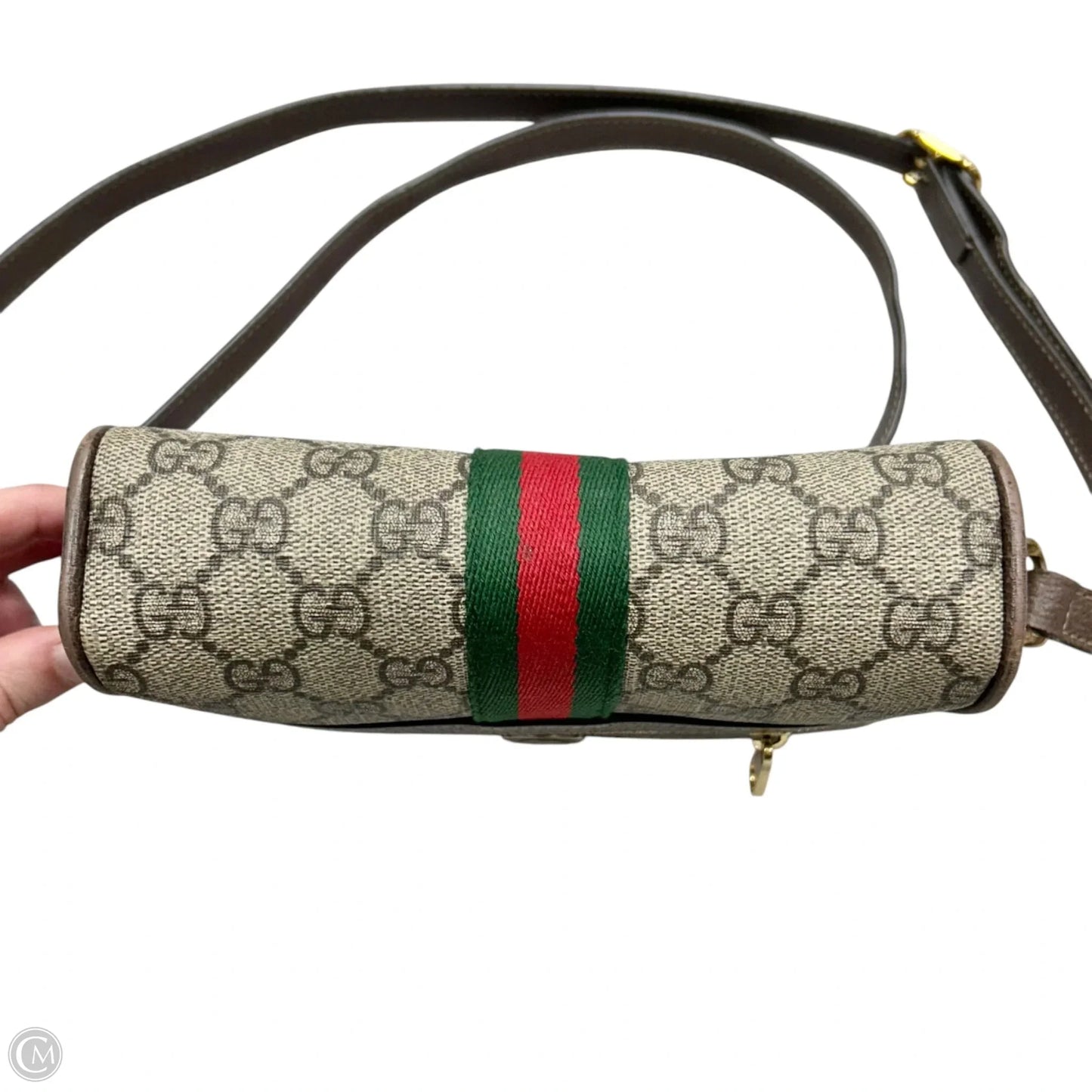 Crossbody Luxury Designer By Gucci, Size: Small