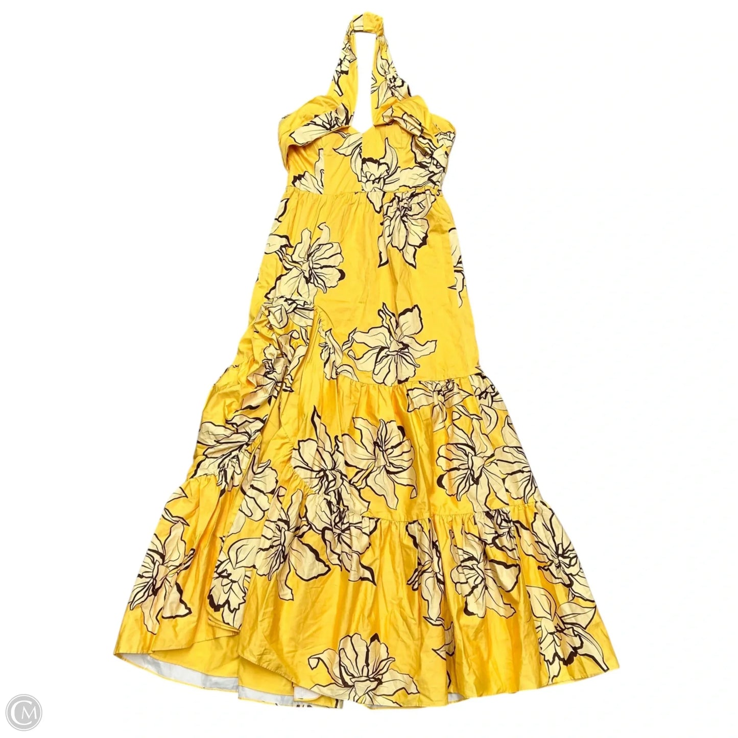 Dress Casual Maxi By Hutch In Yellow, Size: S