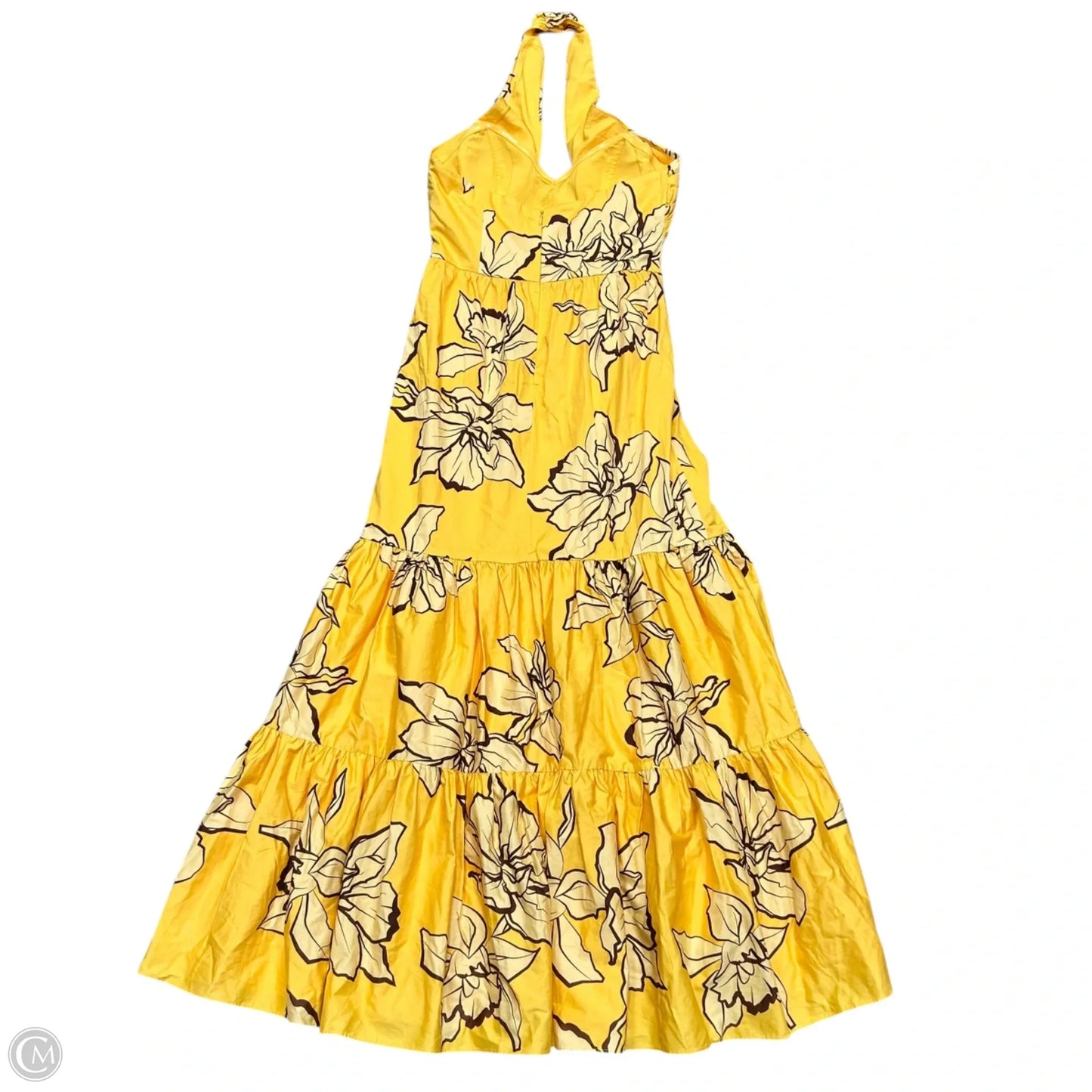 Dress Casual Maxi By Hutch In Yellow, Size: S