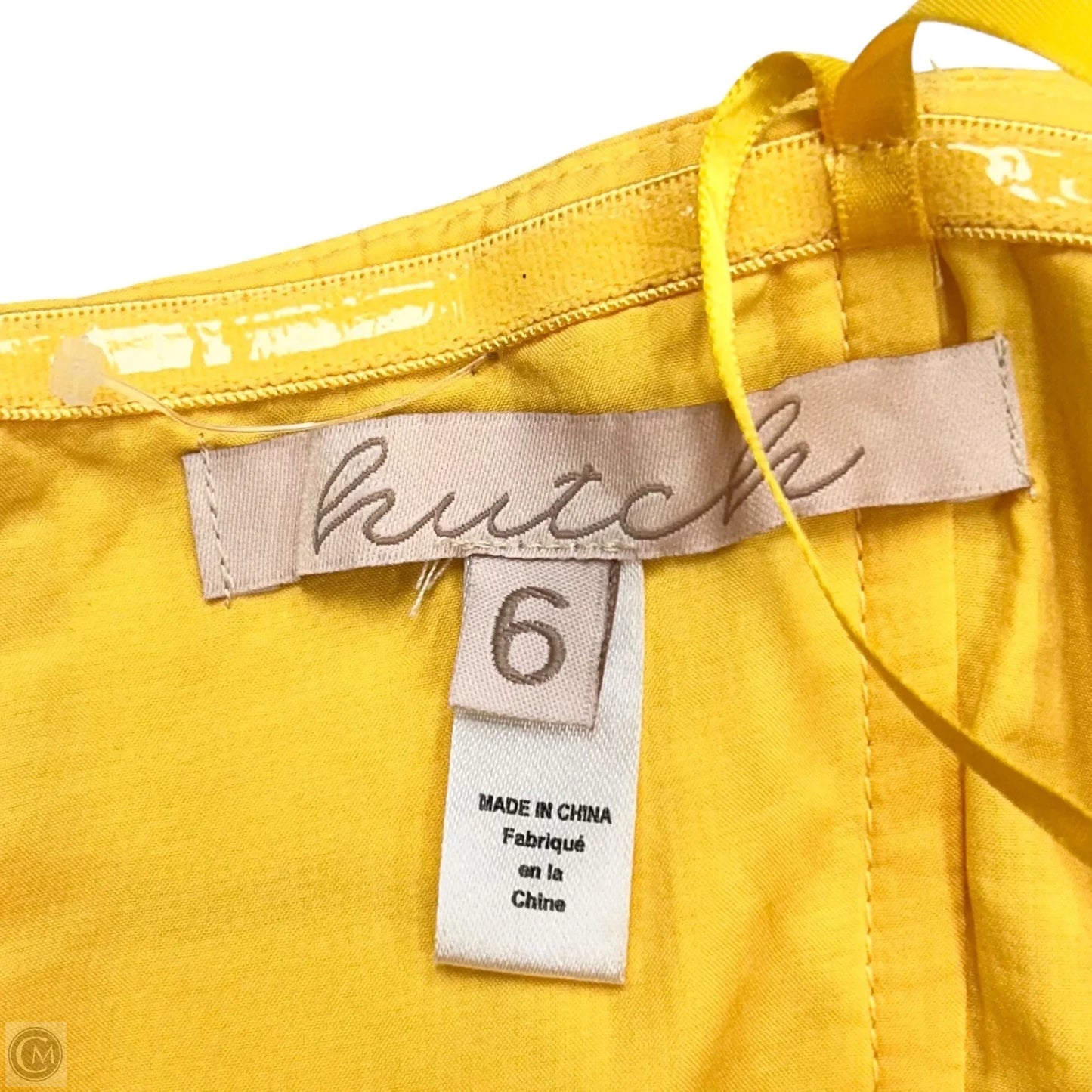 Dress Casual Maxi By Hutch In Yellow, Size: S
