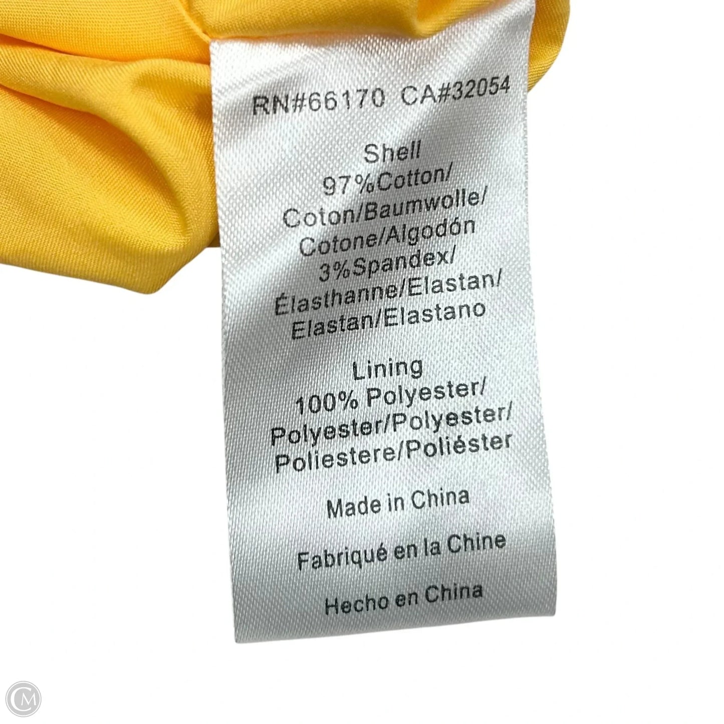 Dress Casual Maxi By Hutch In Yellow, Size: S