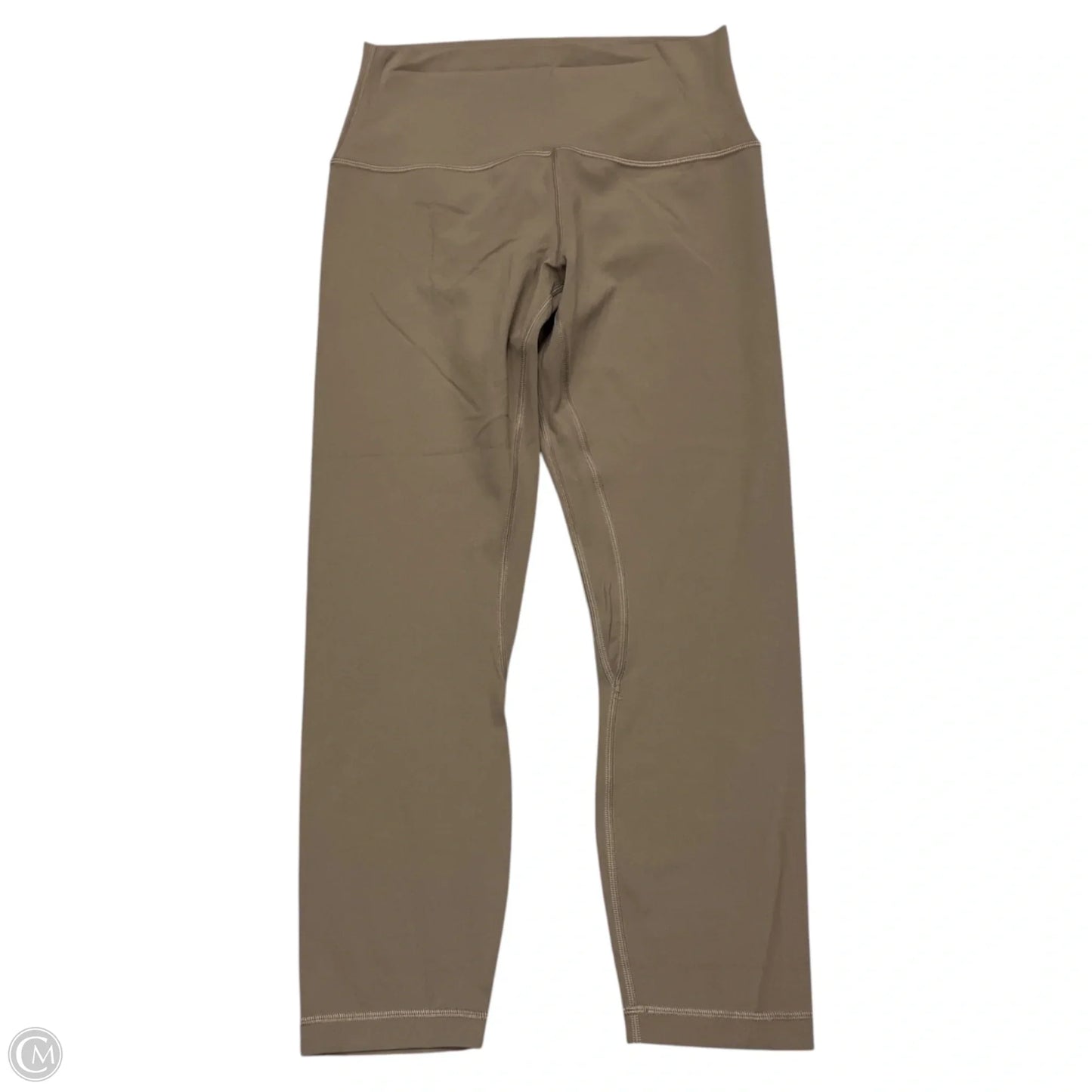 Athletic Leggings Capris By Lululemon In Brown, Size: M