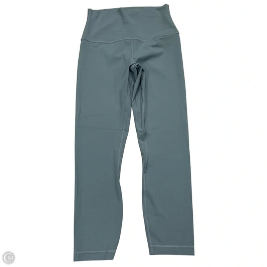 Athletic Leggings Capris By Lululemon In Blue, Size: S