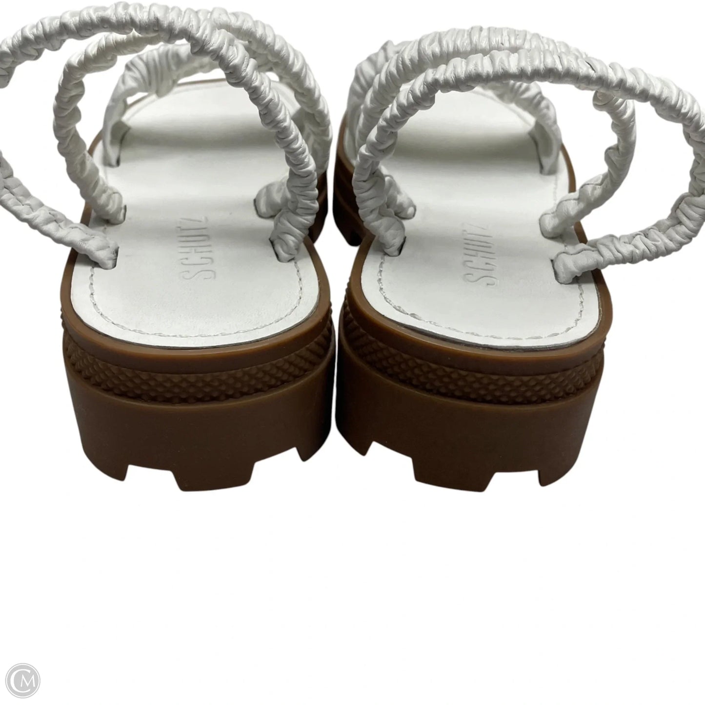 Sandals Flats By Schutz In White, Size: 5.5