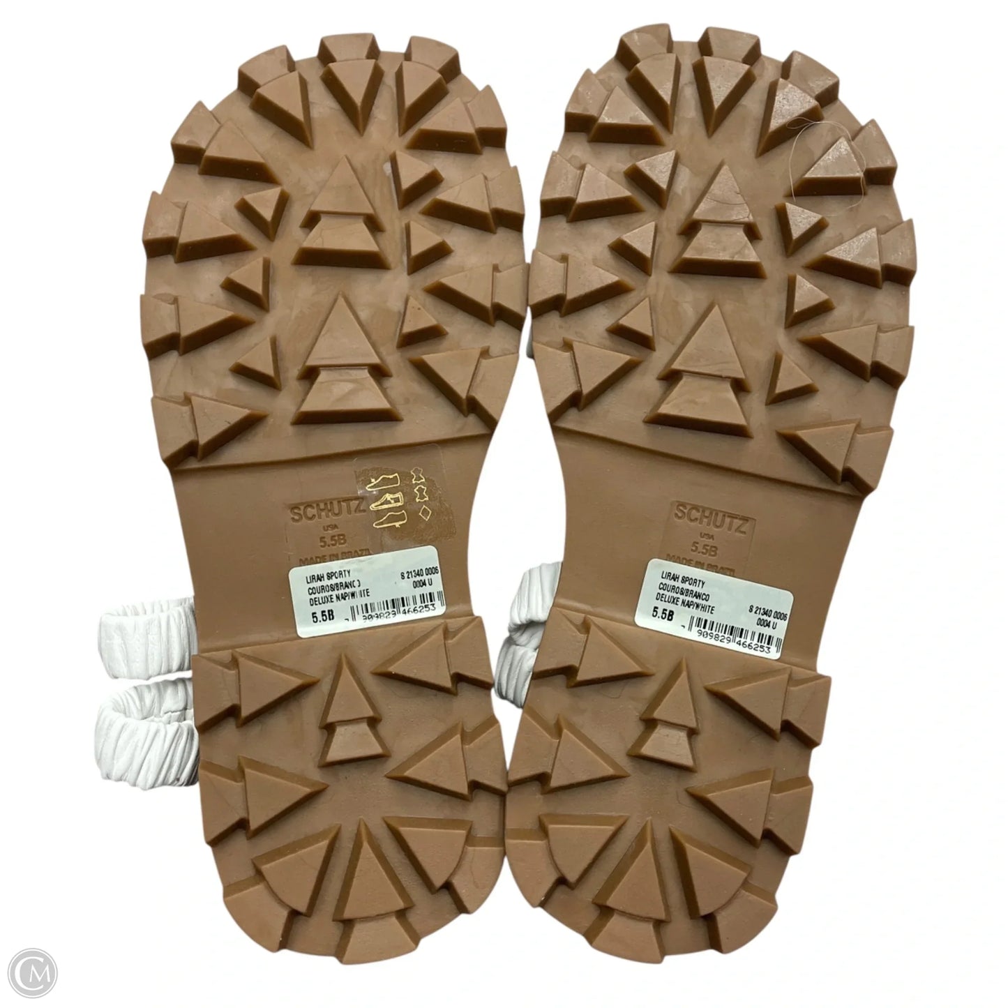 Sandals Flats By Schutz In White, Size: 5.5