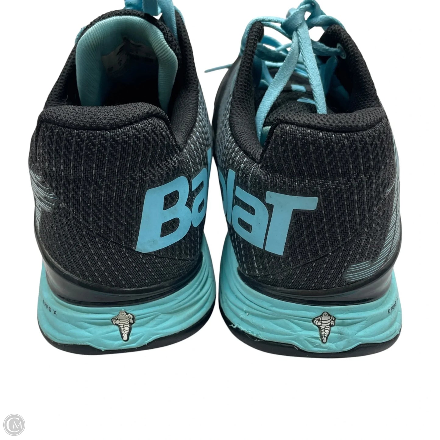 Shoes Athletic By Babolat In Black & Blue, Size: 10