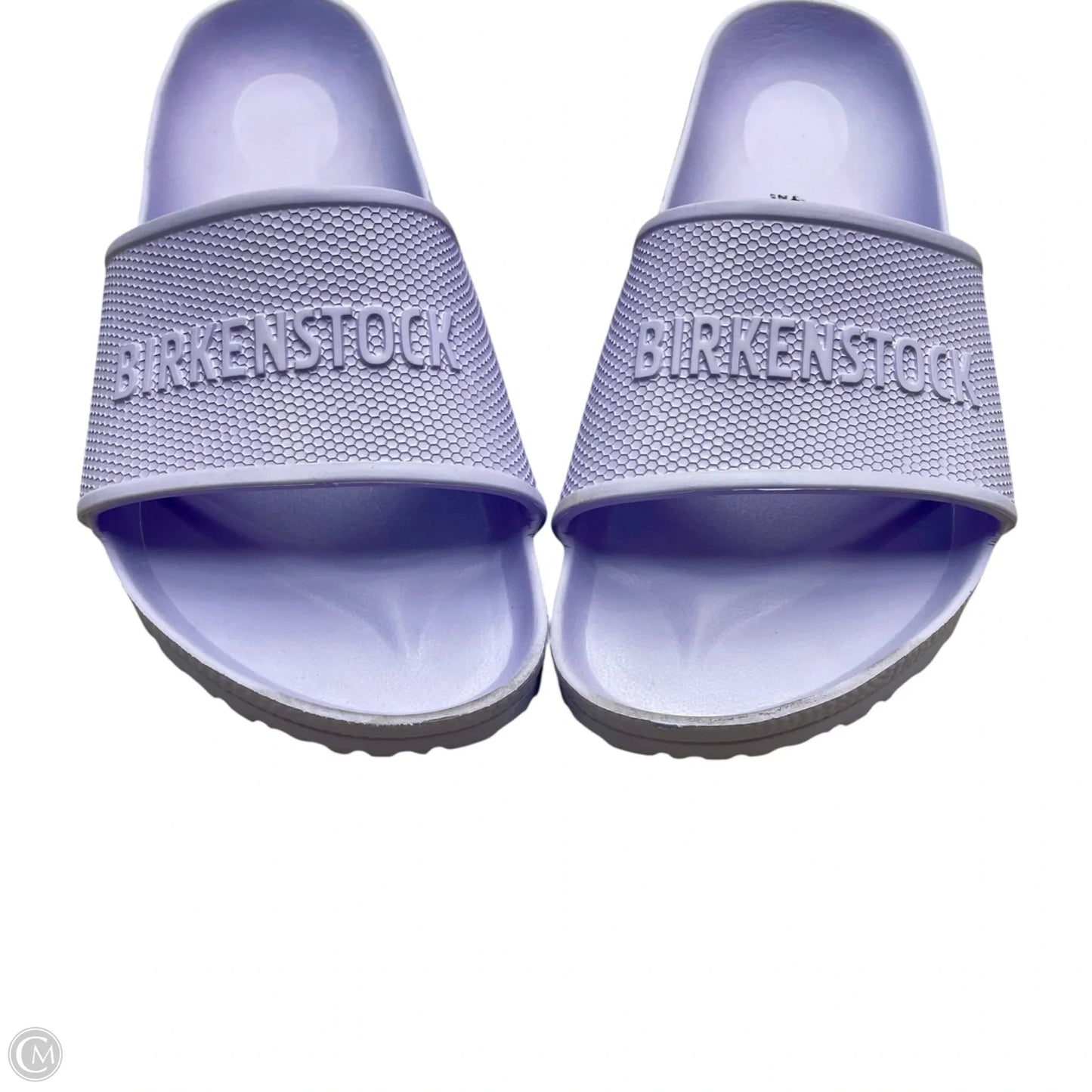 Sandals Flats By Birkenstock In Purple, Size: 9