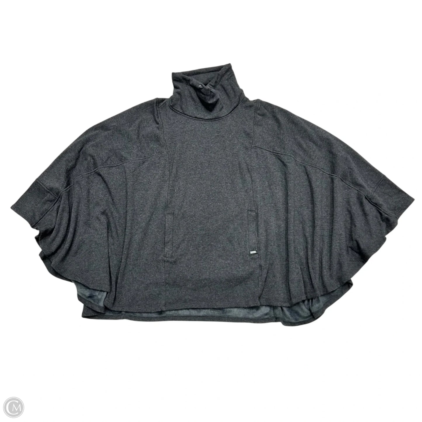 Poncho Designer By Ugg In Grey, Size: M/L