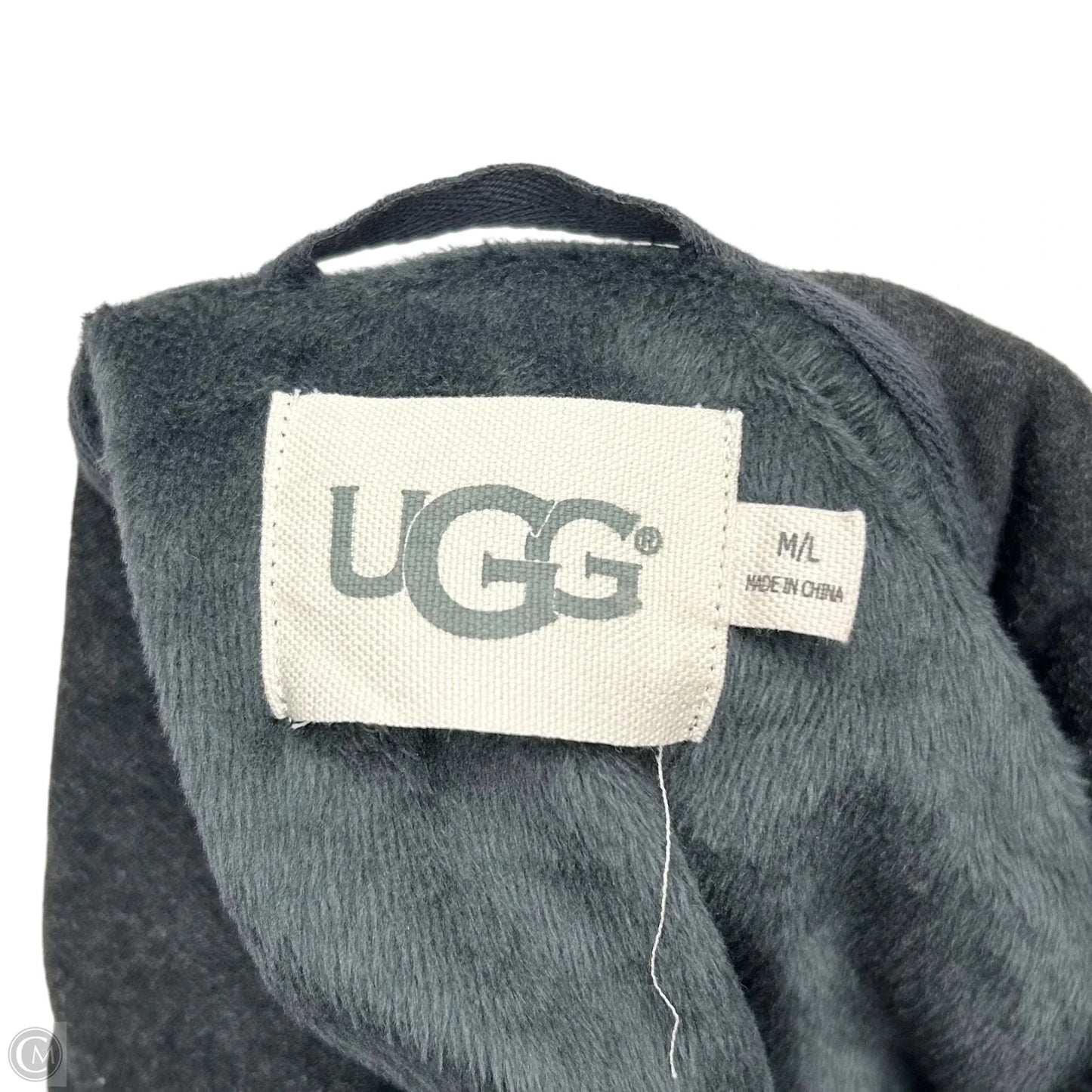 Poncho Designer By Ugg In Grey, Size: M/L