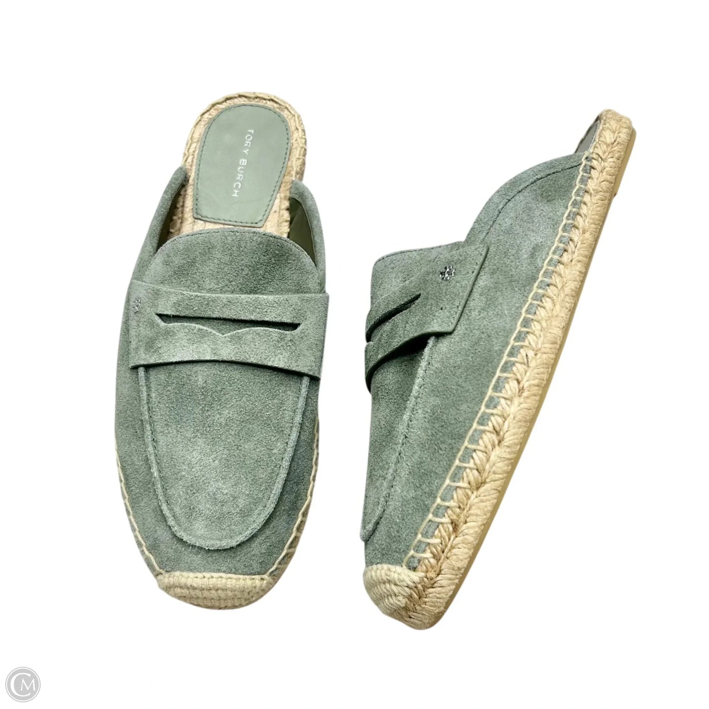 Shoes Designer By Tory Burch In Green, Size: 7.5