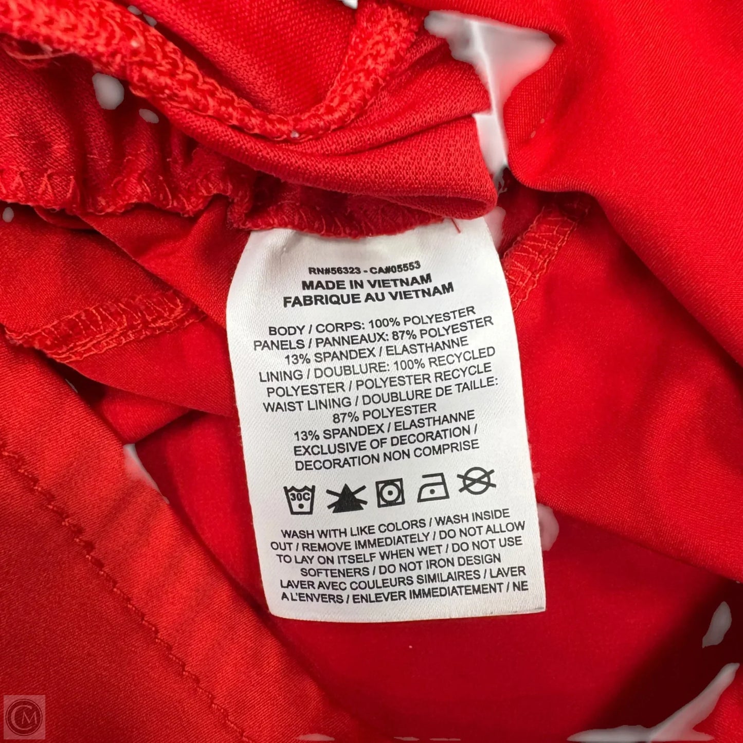 Athletic Shorts By Nike Apparel In Red, Size: L