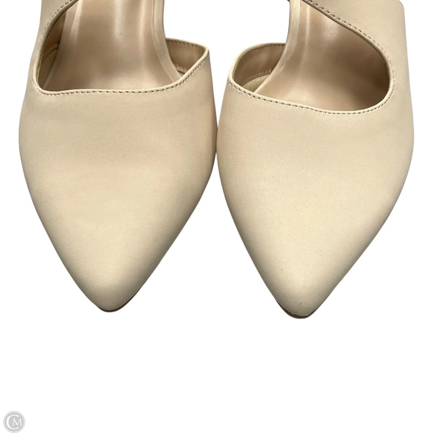 Shoes Heels Kitten By Dorsay In Cream, Size: 9.5