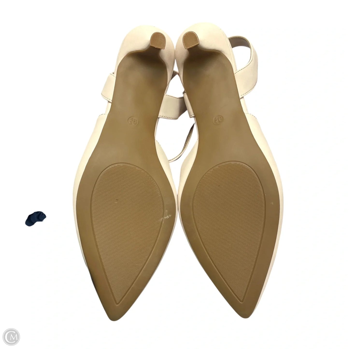 Shoes Heels Kitten By Dorsay In Cream, Size: 9.5