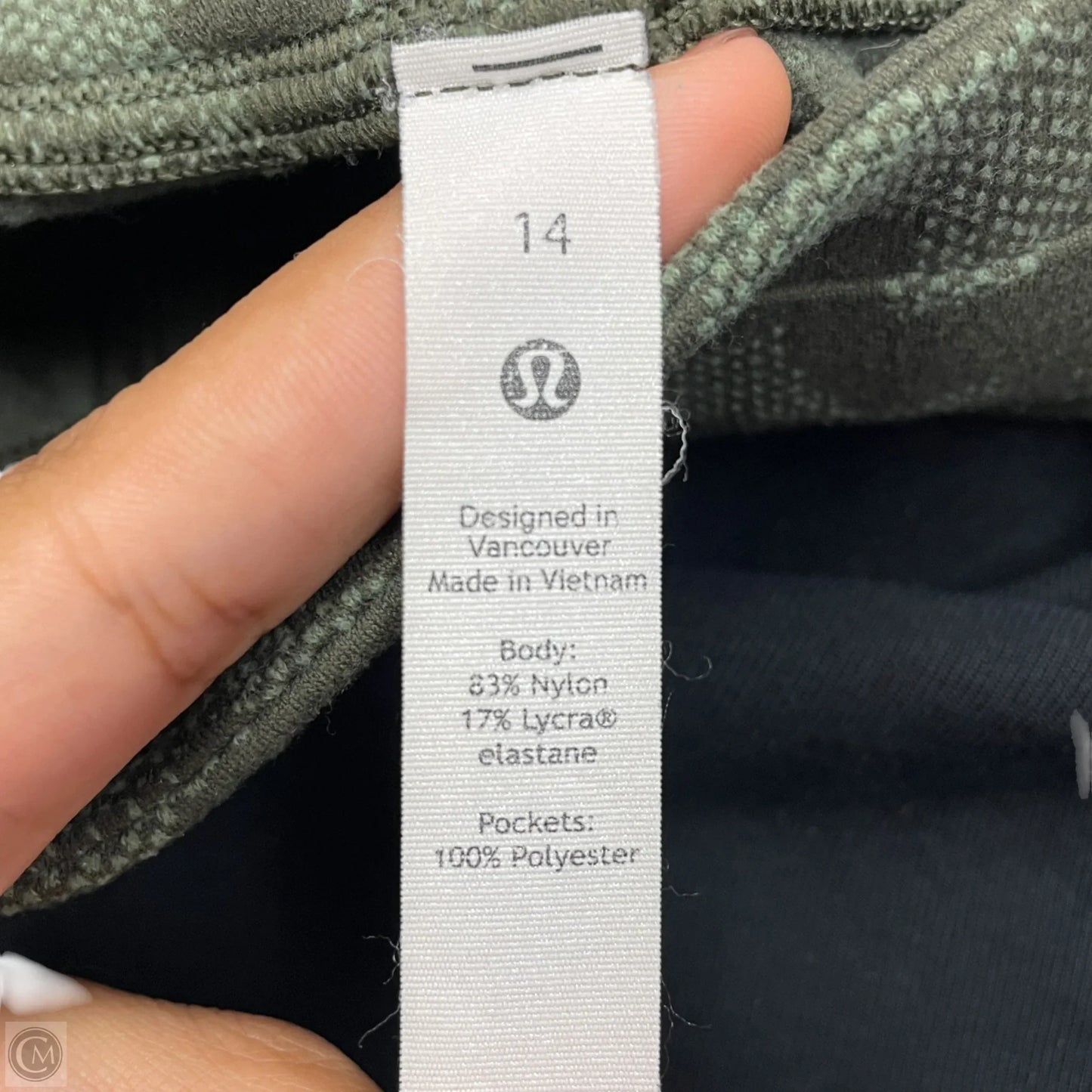 Athletic Pants By Lululemon In Green, Size: L