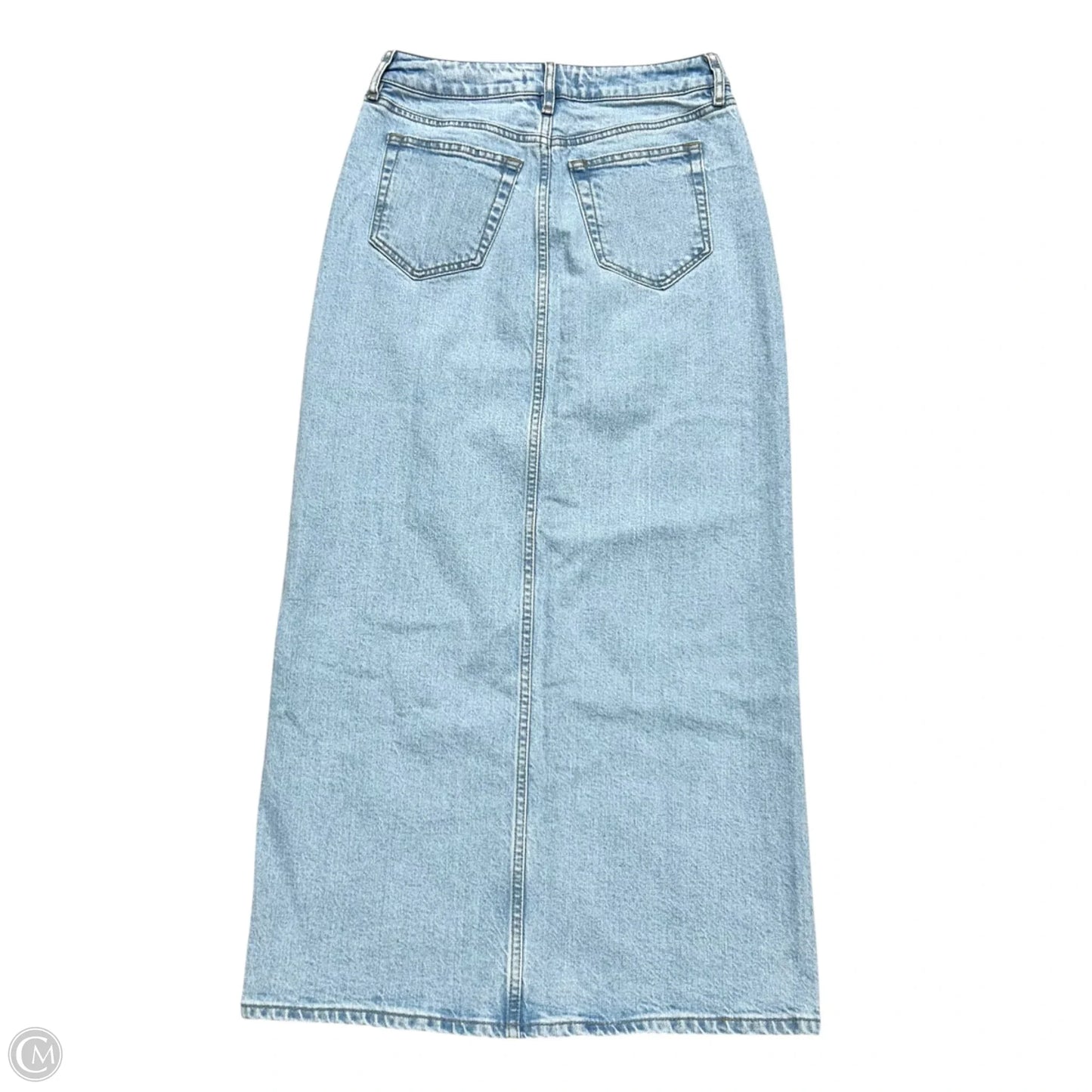Skirt Maxi By Loft In Blue Denim, Size: 00p