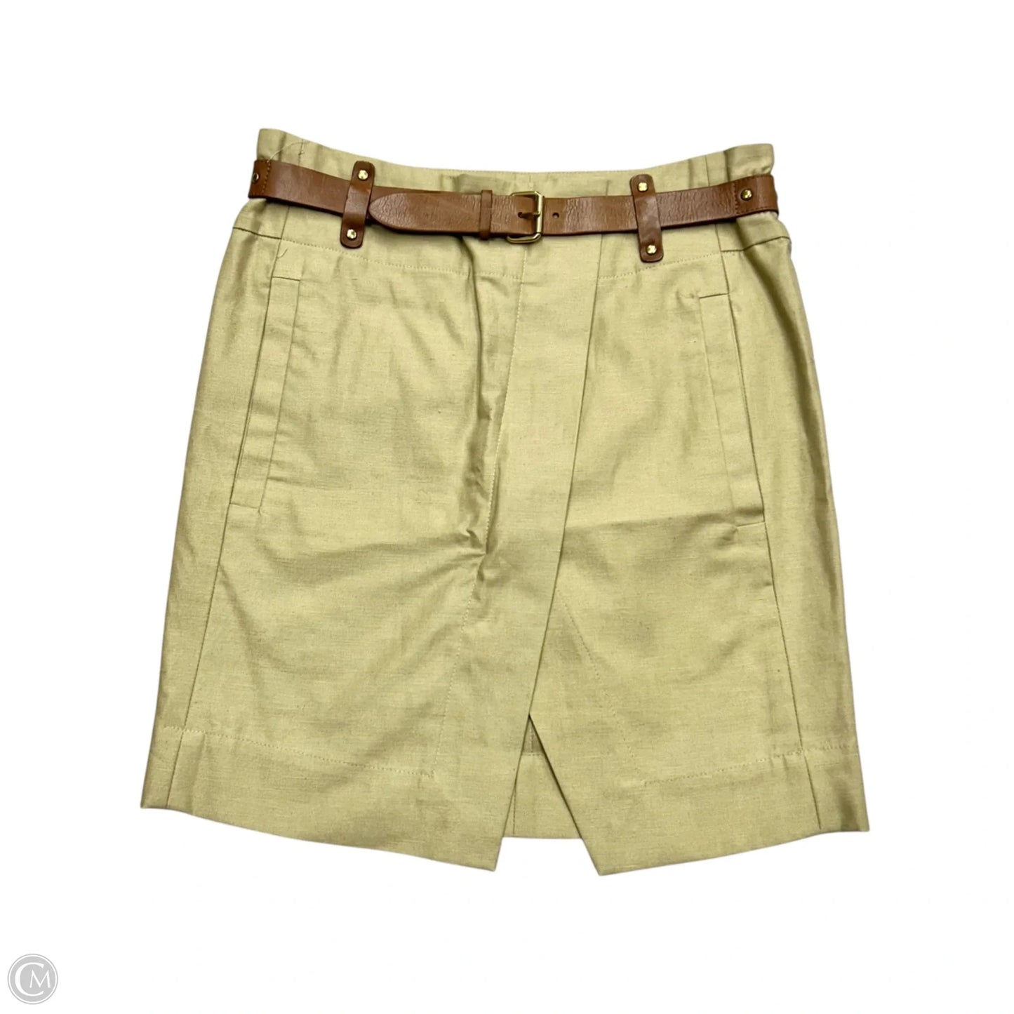 Skirt Designer By Isabel Marant In Tan, Size: Xs