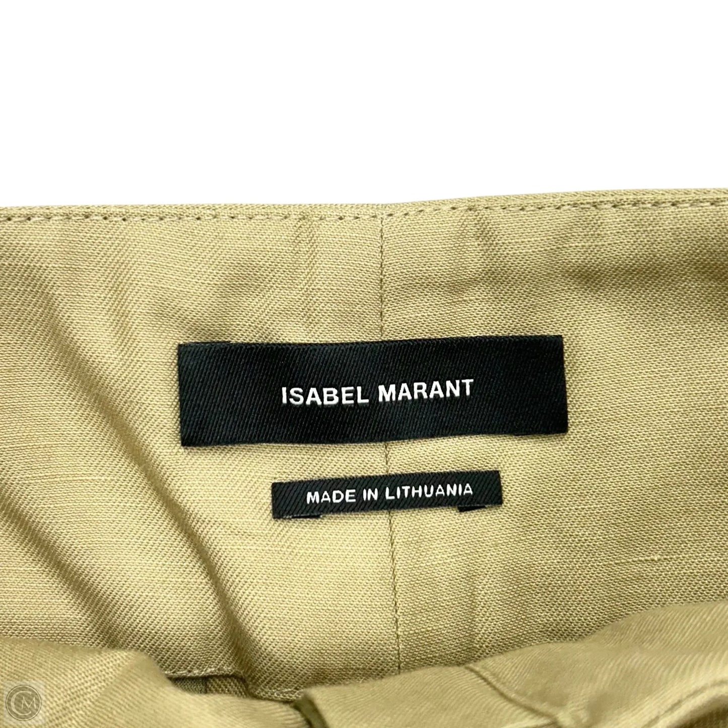 Skirt Designer By Isabel Marant In Tan, Size: Xs