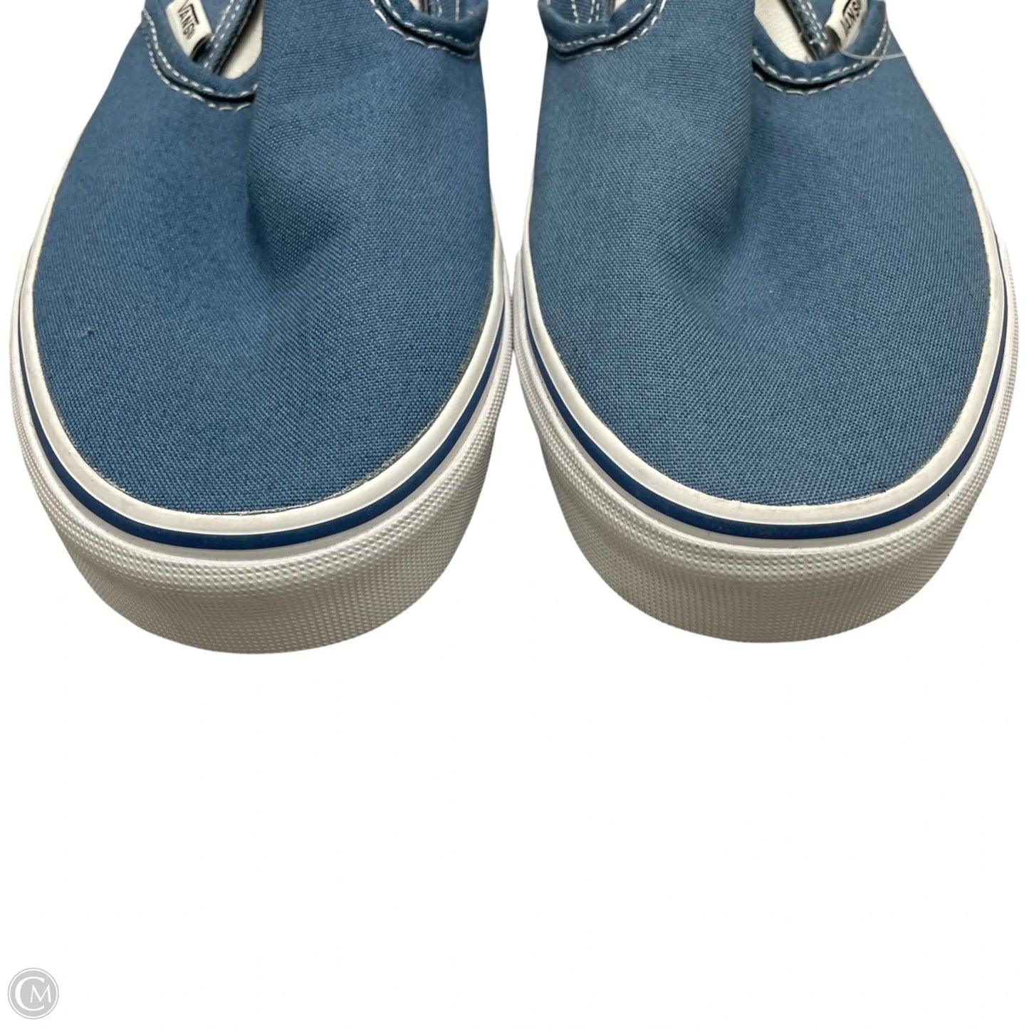 Shoes Sneakers By Vans In Blue, Size: 9.5