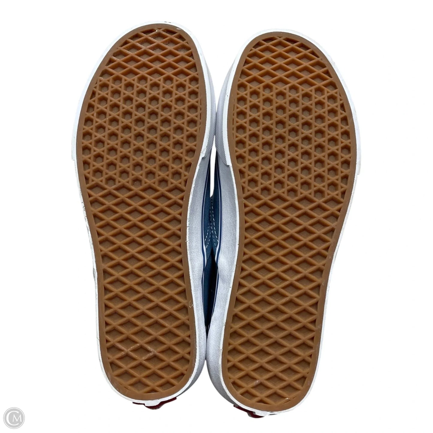 Shoes Sneakers By Vans In Blue, Size: 9.5