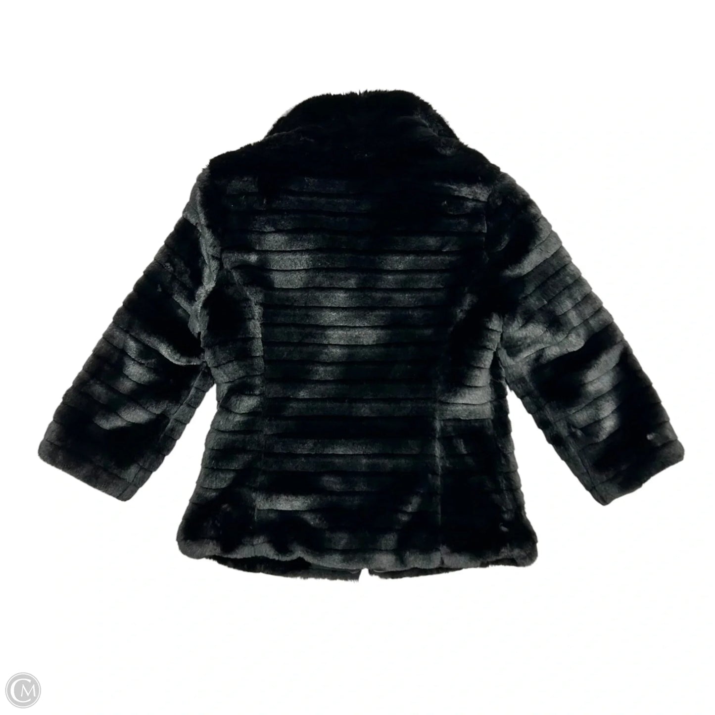Jacket Faux Fur & Sherpa By Guess In Black, Size: Xs