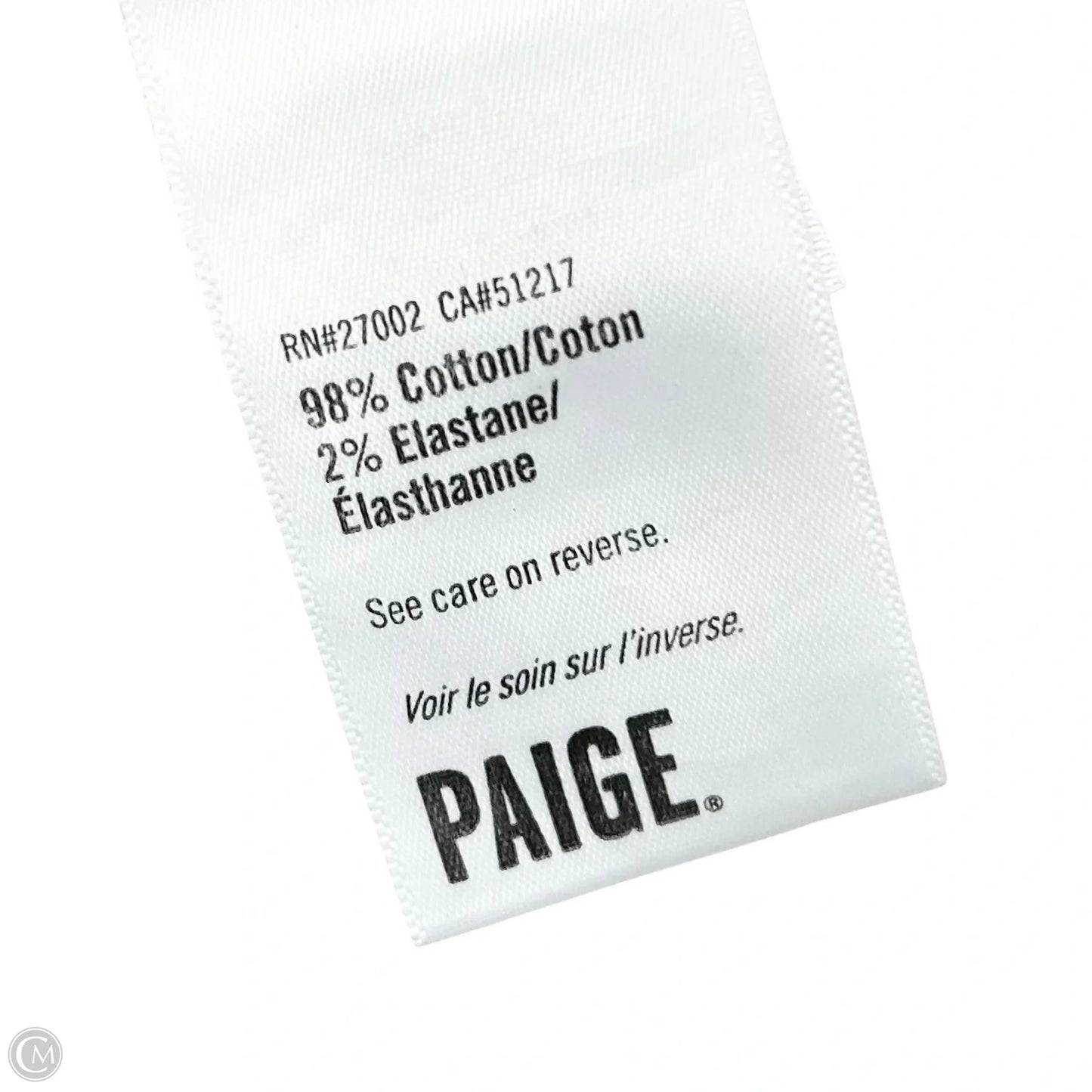 Jumpsuit By Paige In Blue Denim, Size: Xs