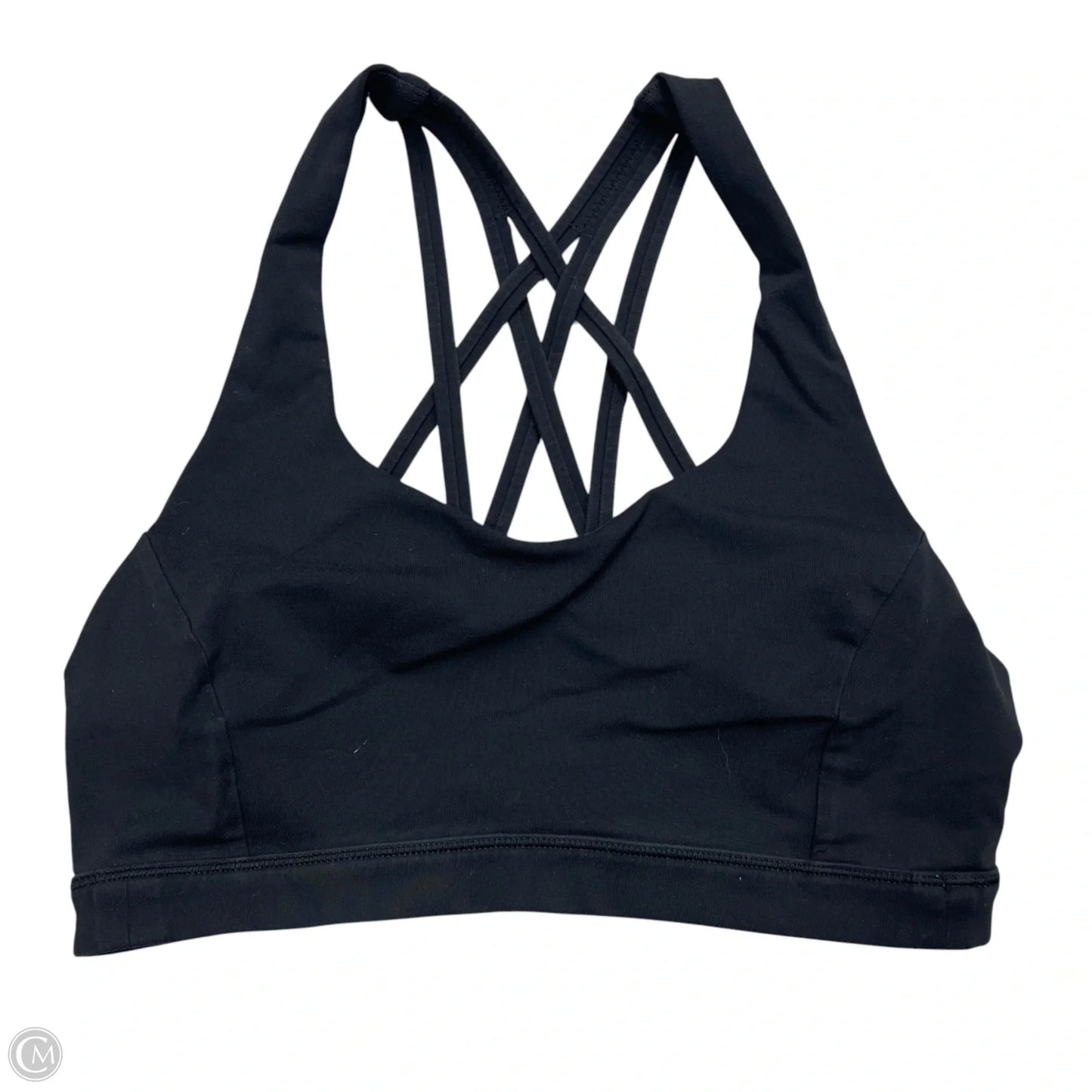 Athletic Bra By Lululemon In Black, Size: S