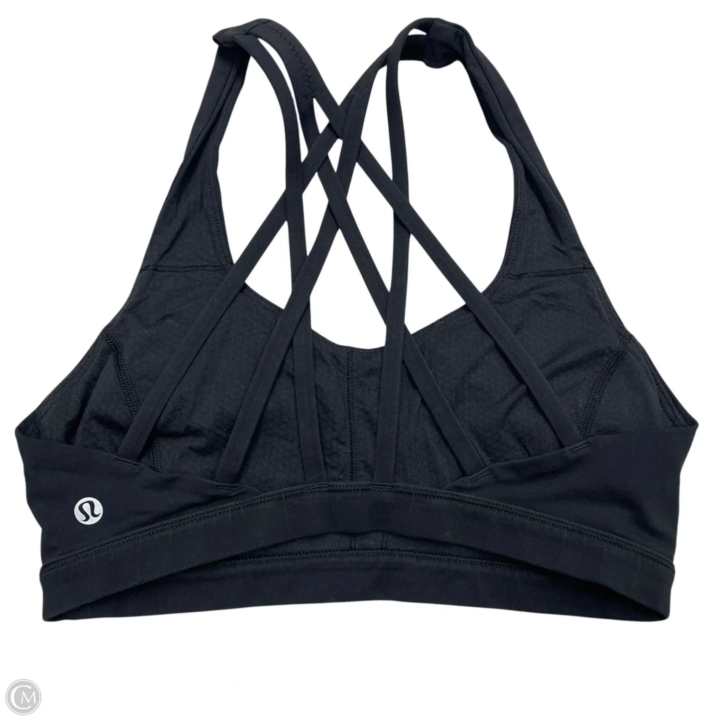 Athletic Bra By Lululemon In Black, Size: S