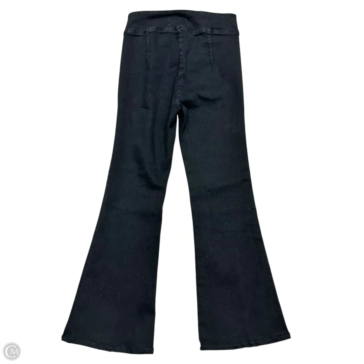 Jeans Boot Cut By Frame In Black Denim, Size: S