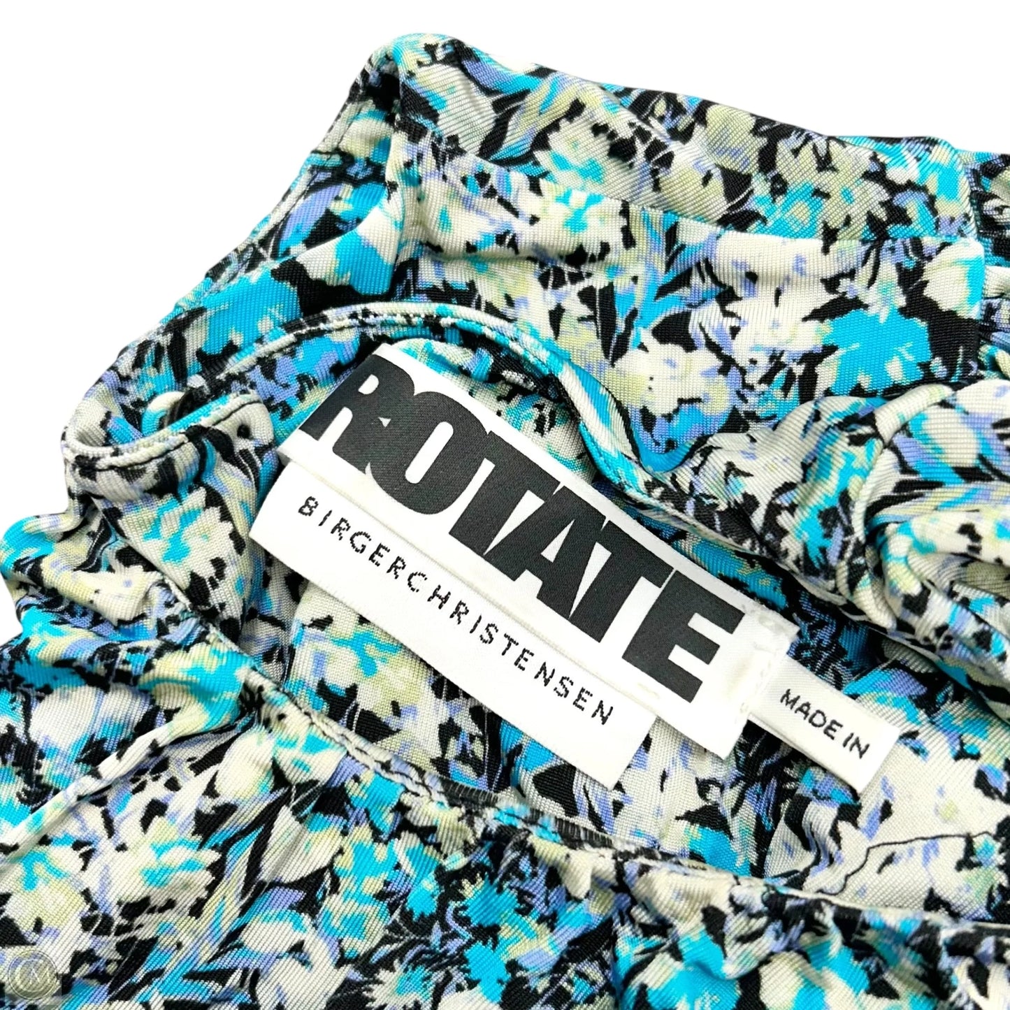 Dress Casual Maxi By Rotate In Blue & Green, Size: S
