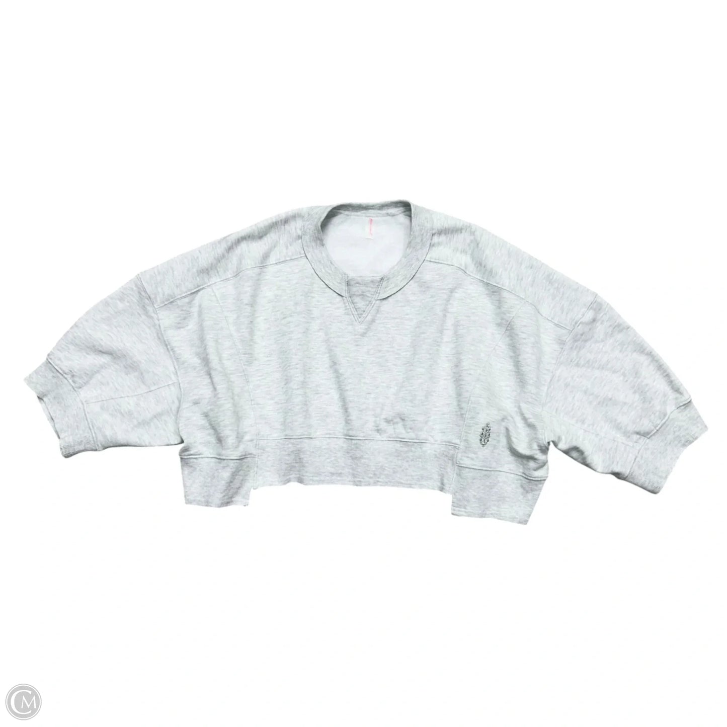 Top Short Sleeve By Free People In Grey, Size: M