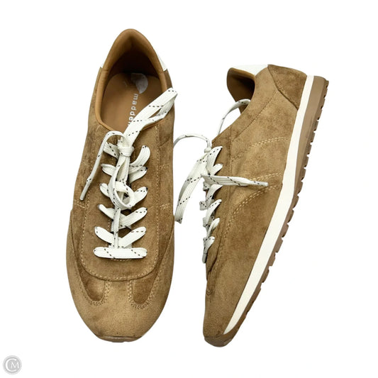 Shoes Sneakers By Madden Girl In Brown & White, Size: 8