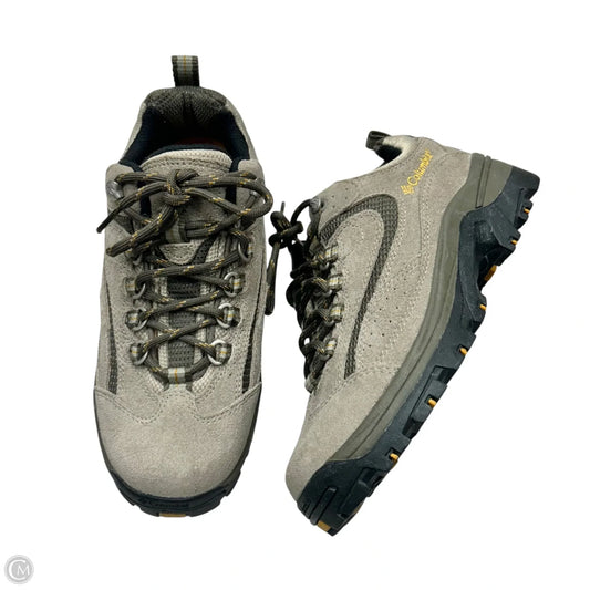 Shoes Hiking By Columbia In Beige, Size: 7
