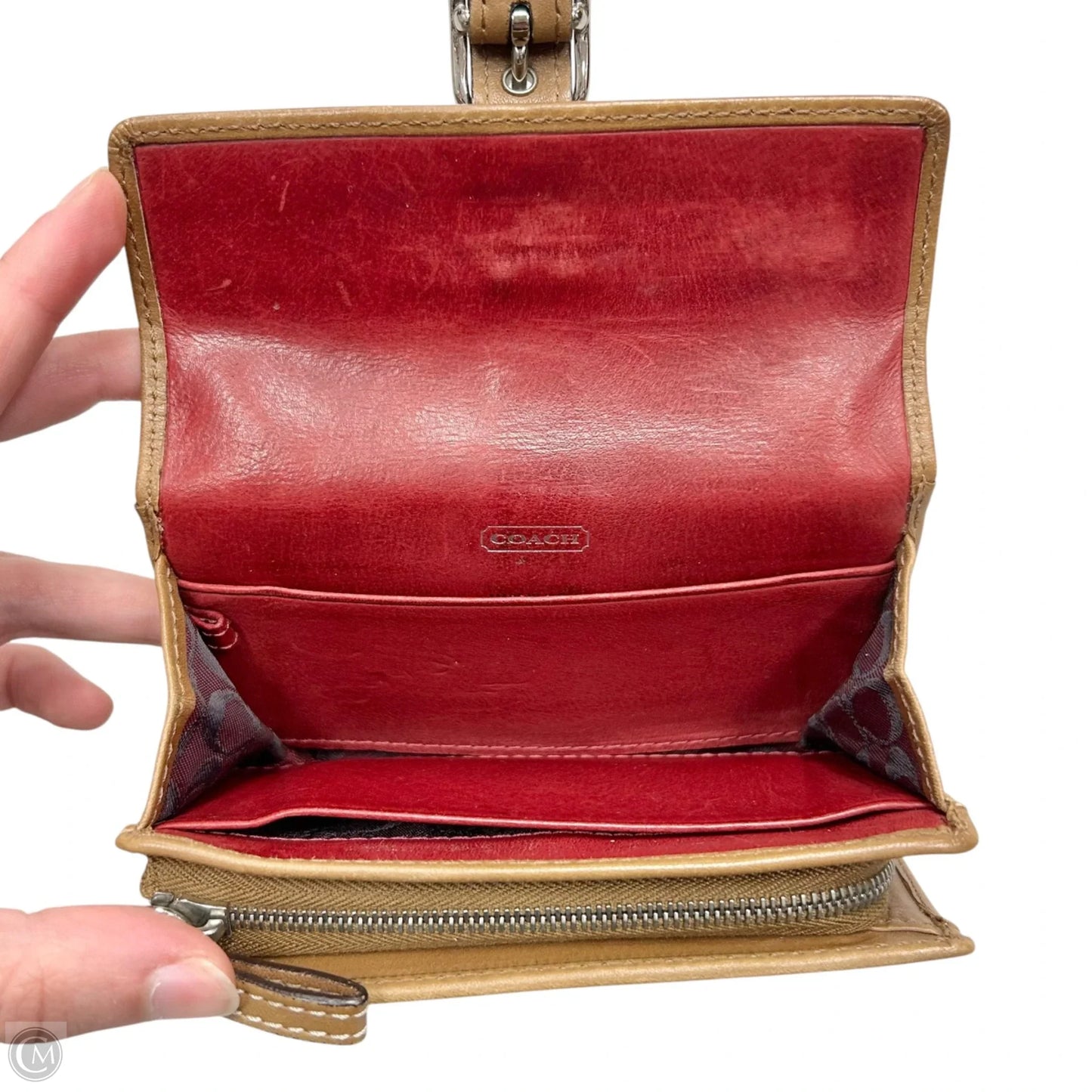 Wallet Designer By Coach, Size: Small