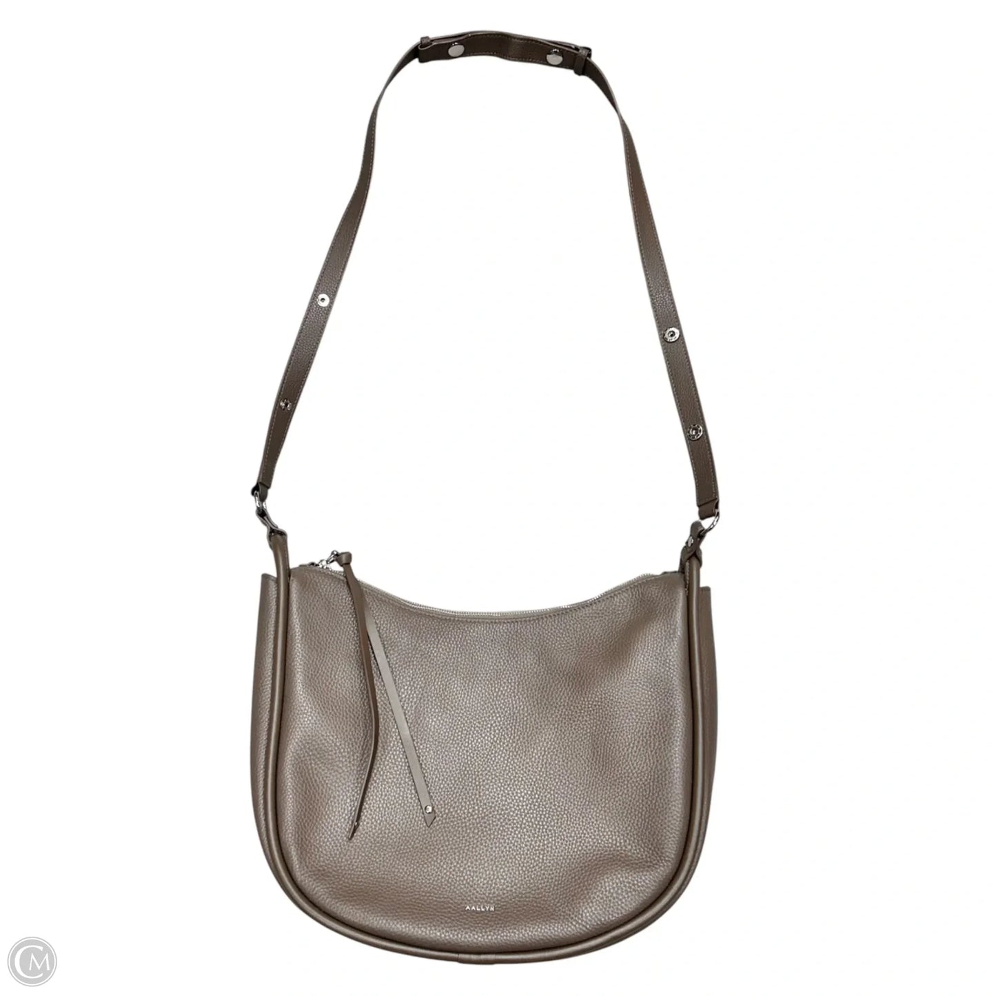 Crossbody Leather By Aallyn, Size: Large